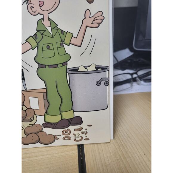 Beetle Bailey #1 (1992) Harvey Comics Newsstand Edition Mort Walker Cover VF+ - Picture 4 of 6